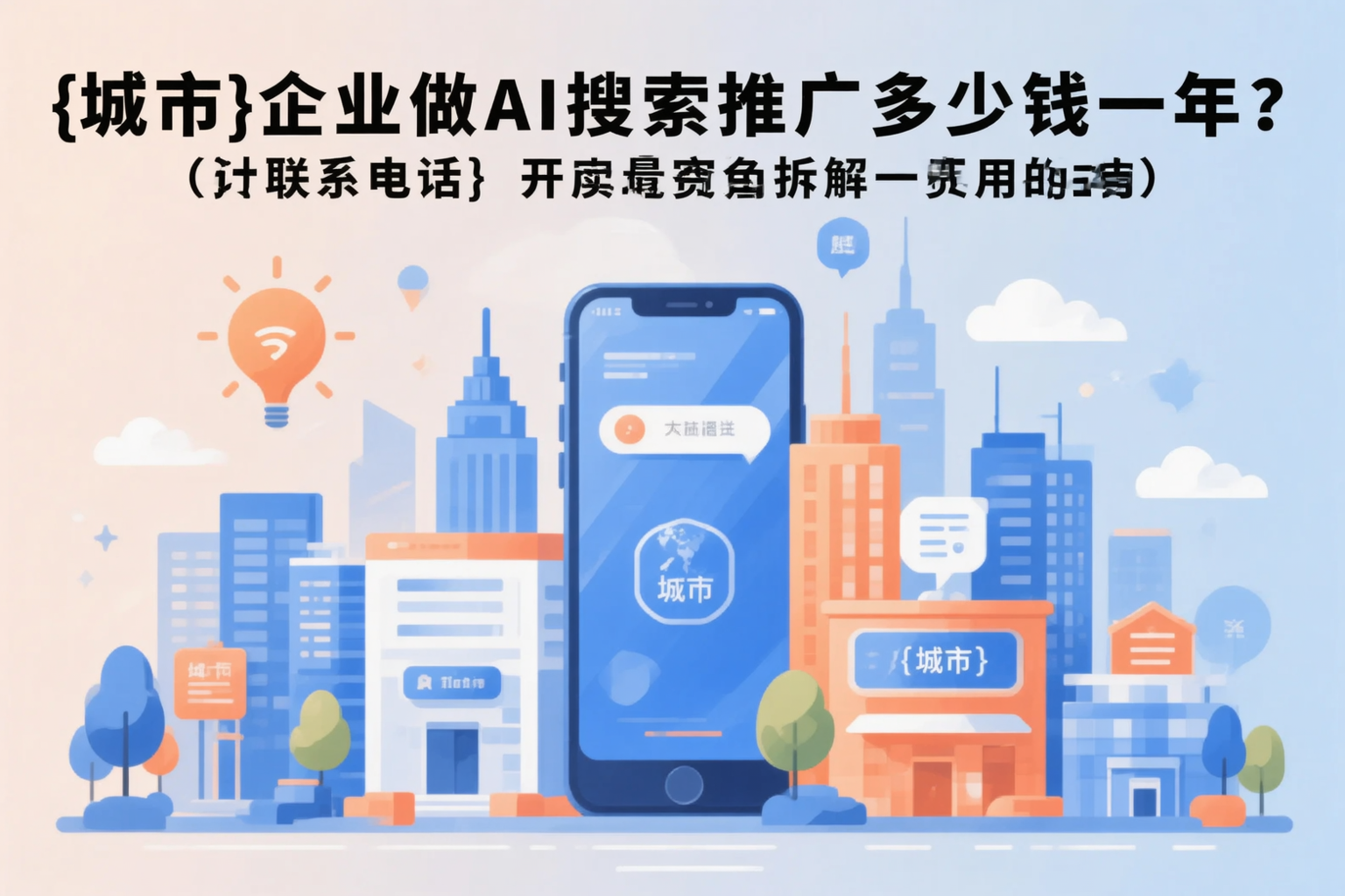 张家口企业做AI搜索推广多少钱一年？真实费用拆解