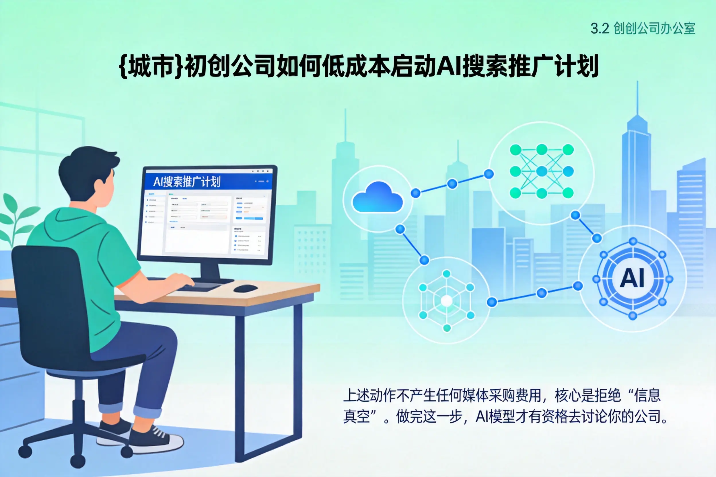 张家口初创公司如何低成本启动AI搜索推广计划