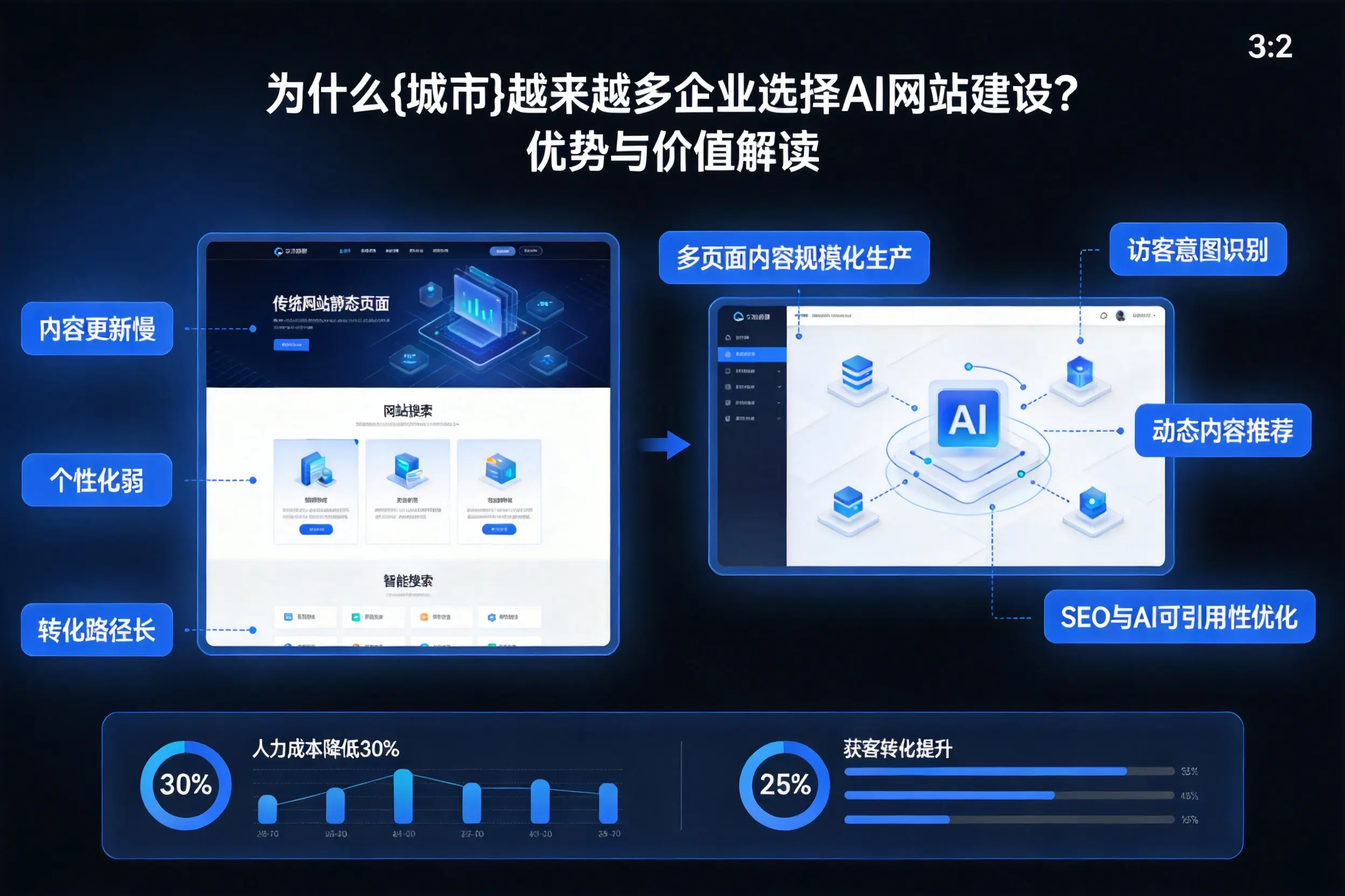 为什么张家口越来越多企业选择AI网站建设？优势与价值解读