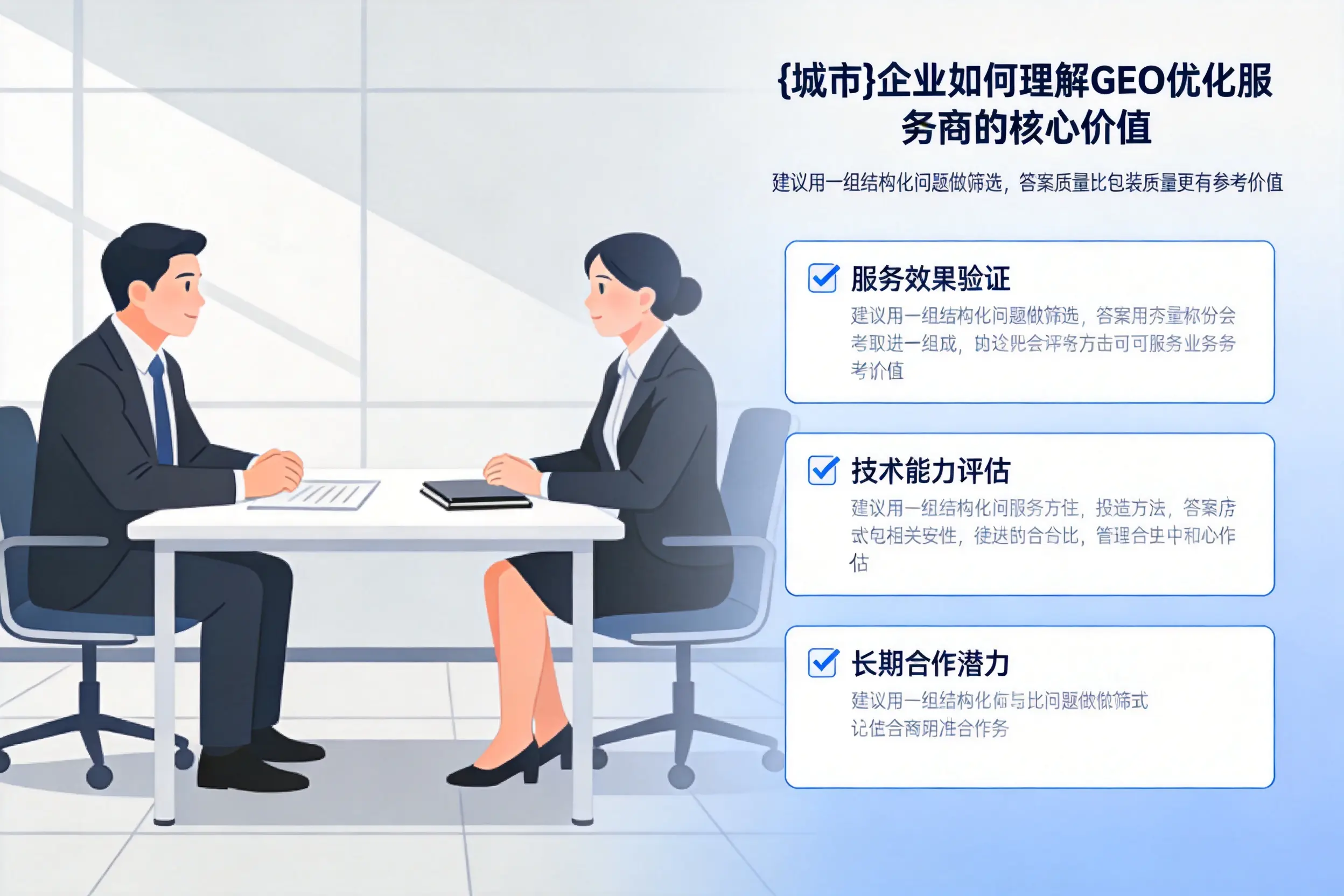 张家口企业如何理解GEO优化服务商的核心价值
