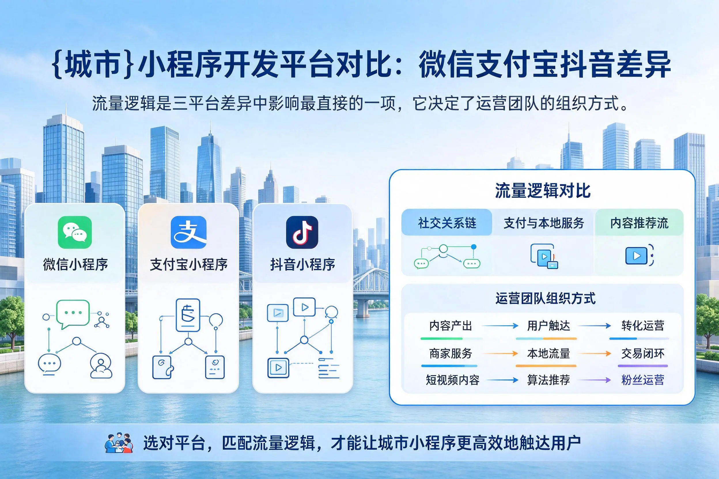 张家口小程序开发平台对比:微信支付宝抖音差异