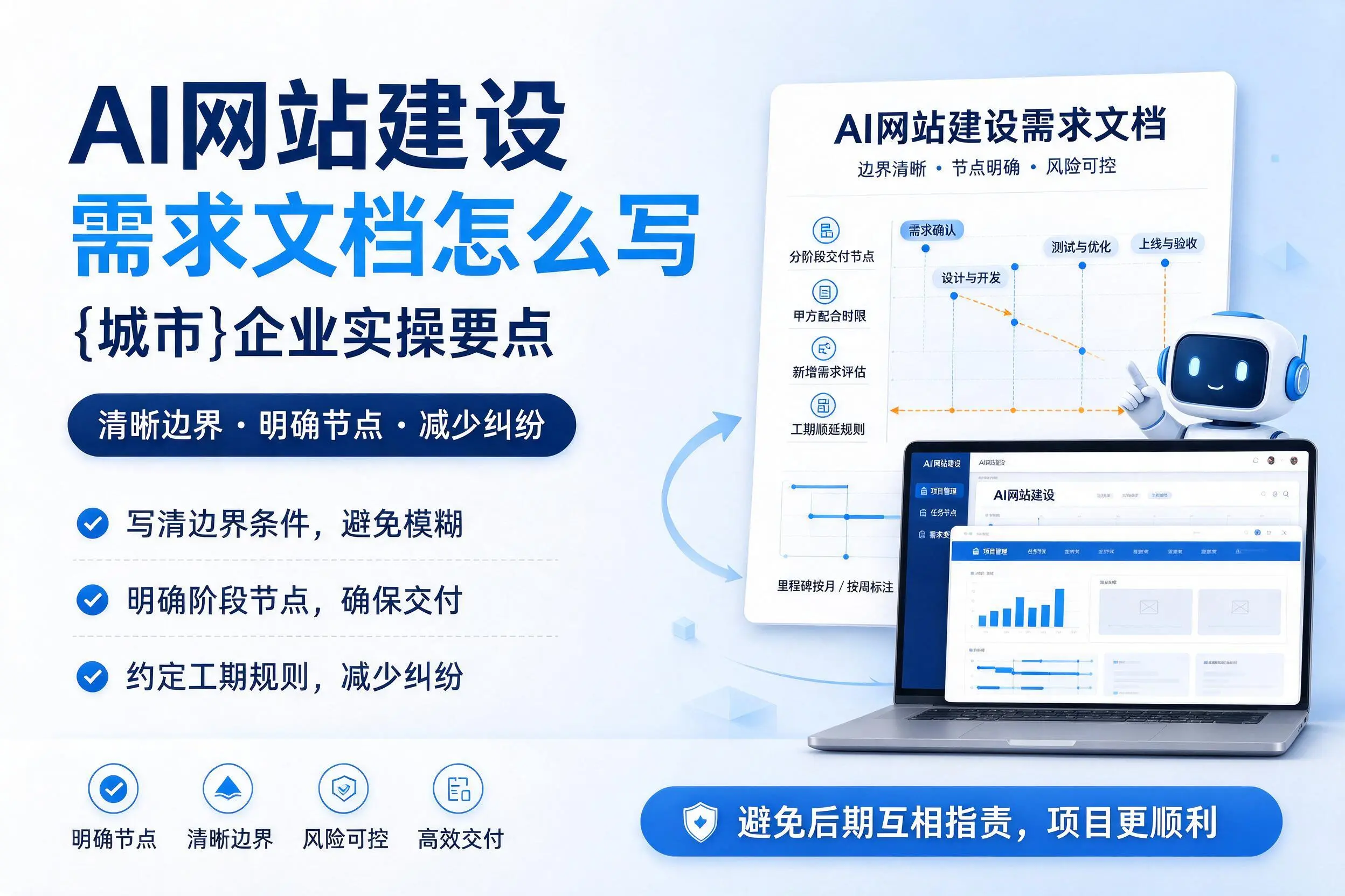 AI网站建设需求文档怎么写，张家口企业实操要点