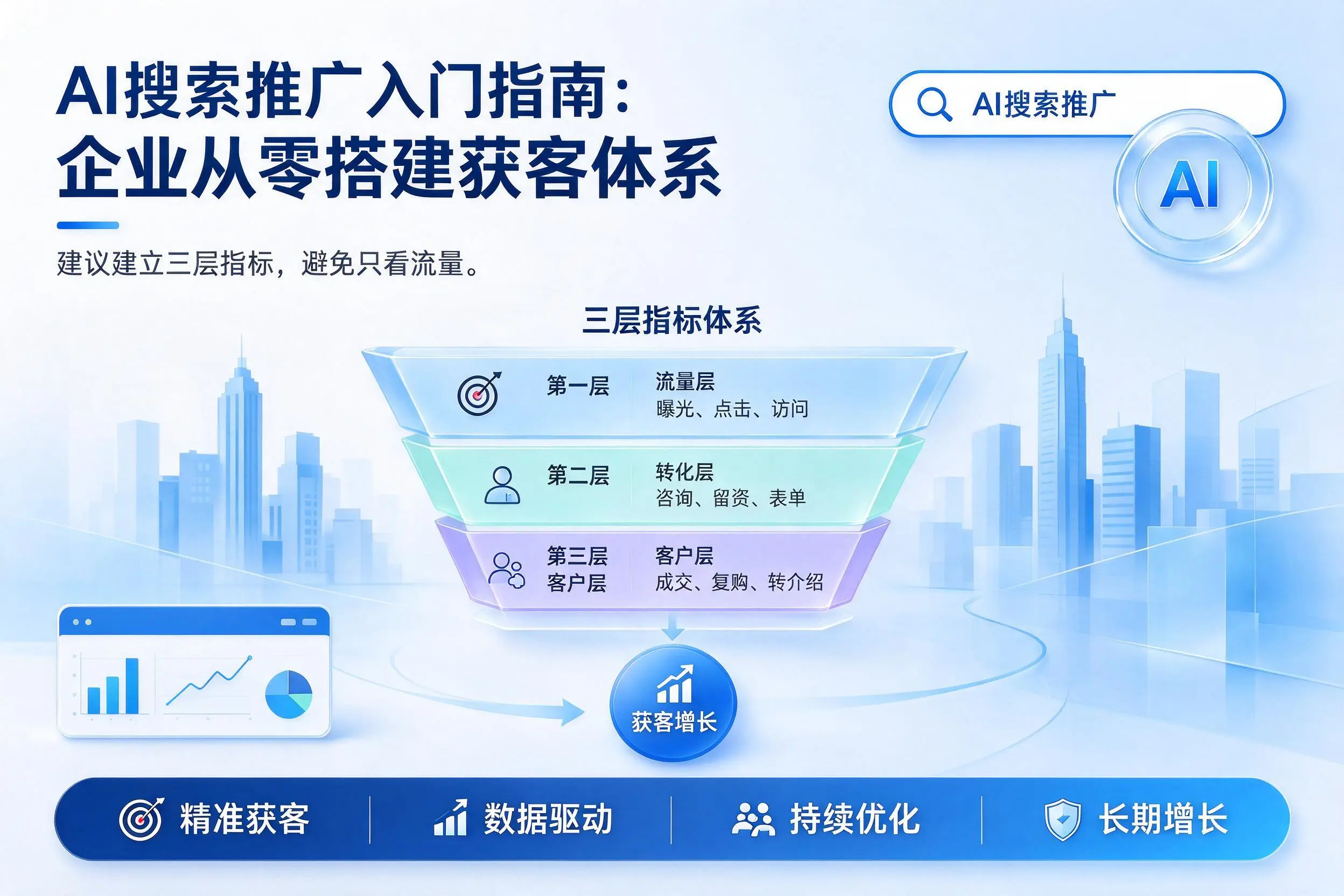 AI搜索推广入门指南:张家口企业从零搭建获客体系